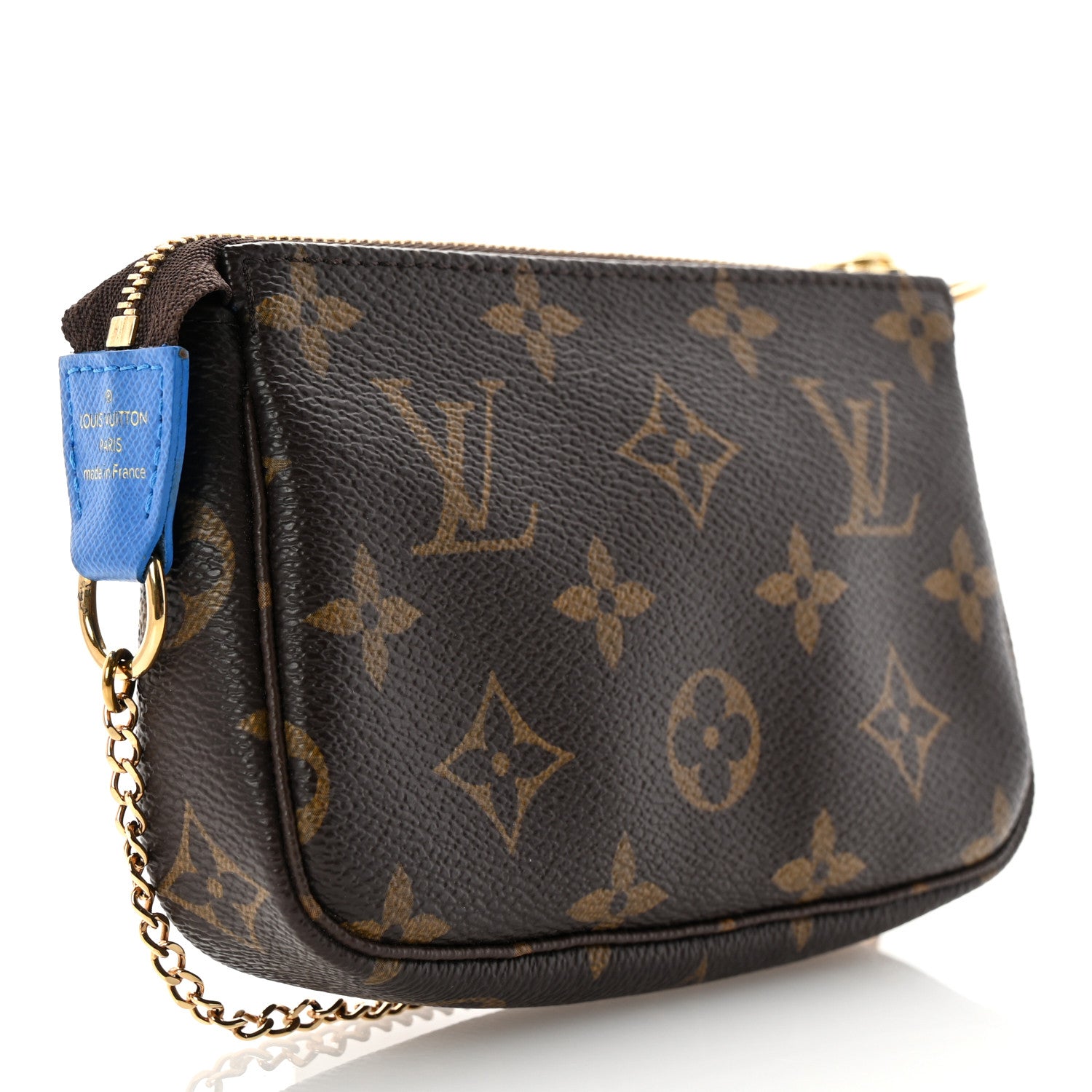 Louis Vuitton Monogram 2019 Christmas Animation Mini Venice Pochette Accessories Blue 3 of 8