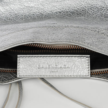 Balenciaga Agneau Classic Hardware Hip Gris Aluminum 7 of 10