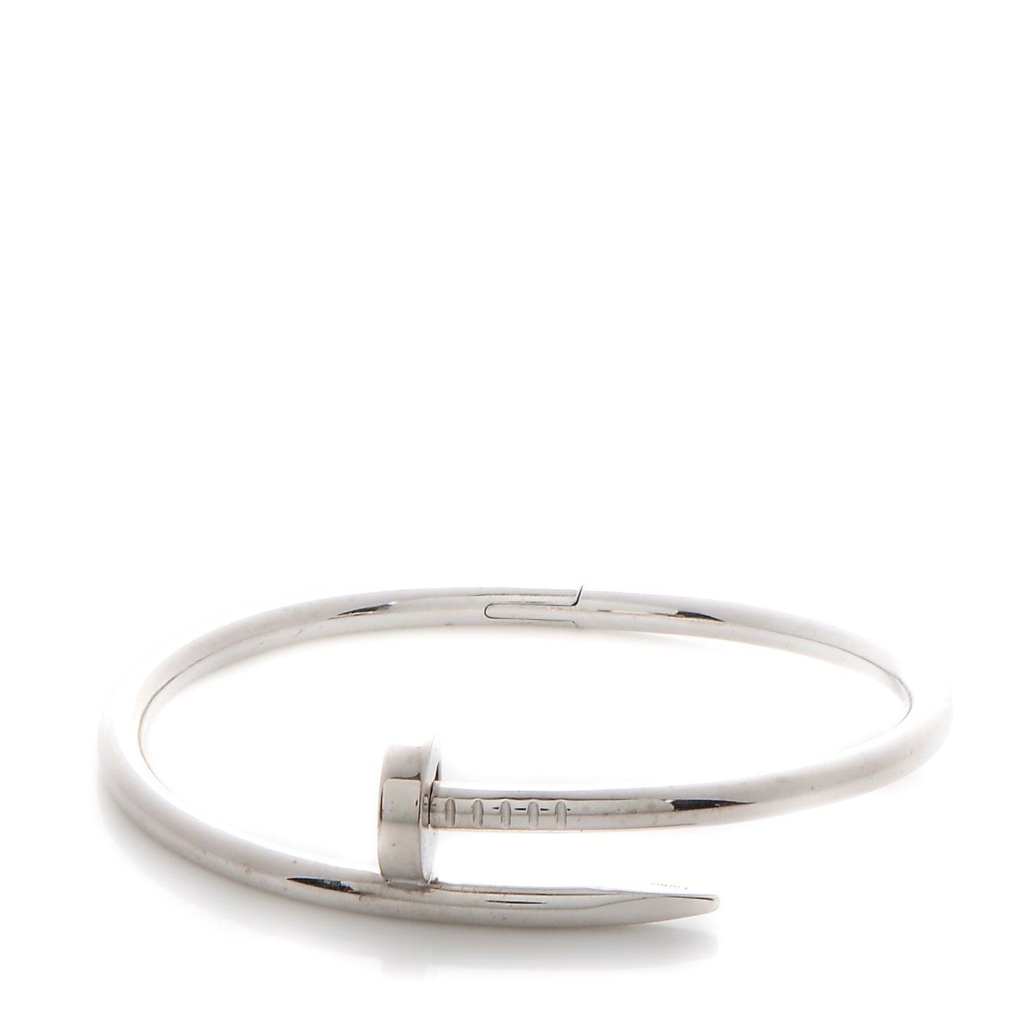 18K White Gold Juste Un Clou Bracelet 16