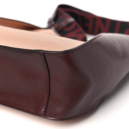 Stella McCartney Eco Alter Nappa Perforated Logo Mini Crossbody Blush Brown 9 of 10