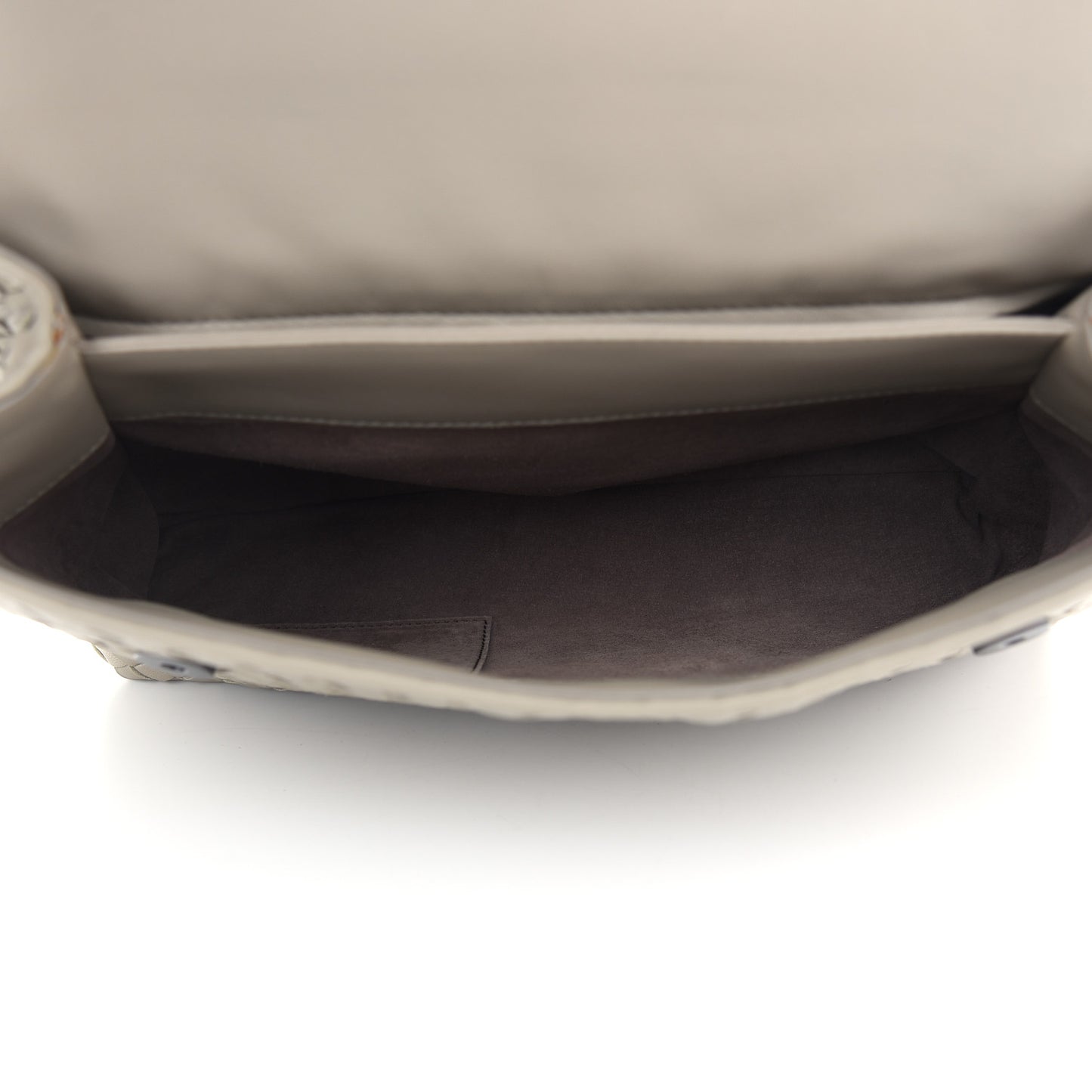 Nappa Intrecciato Large Olimpia Bag Steel
