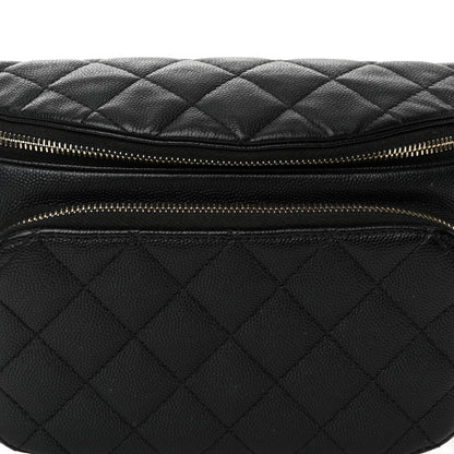 Chanel Caviar Quilted Business Affinity Waist Belt Bag Black 8 of 10