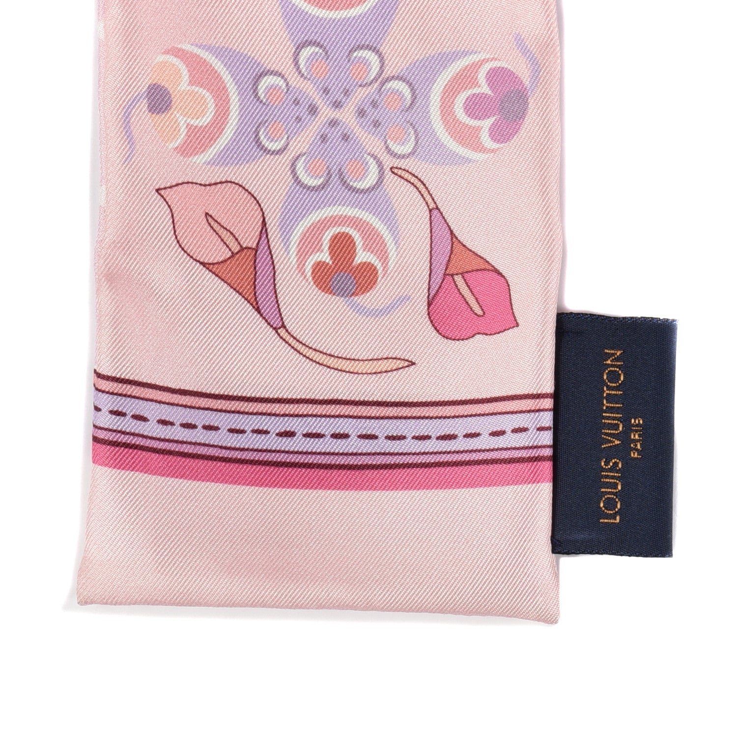 Louis Vuitton Silk Monogram Superstition Bandeau Rose Clair 3 of 3