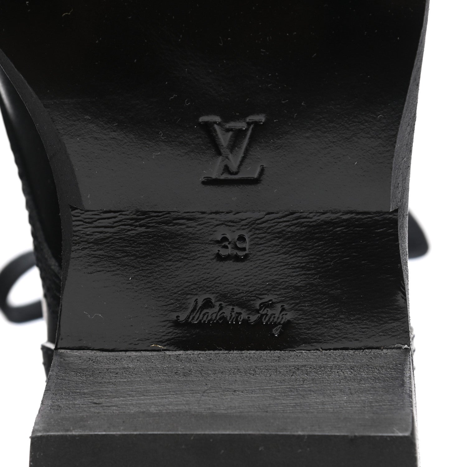 Louis Vuitton Calfskin Monogram Metropolis Flat Ranger Boots 39 Black 7 of 7