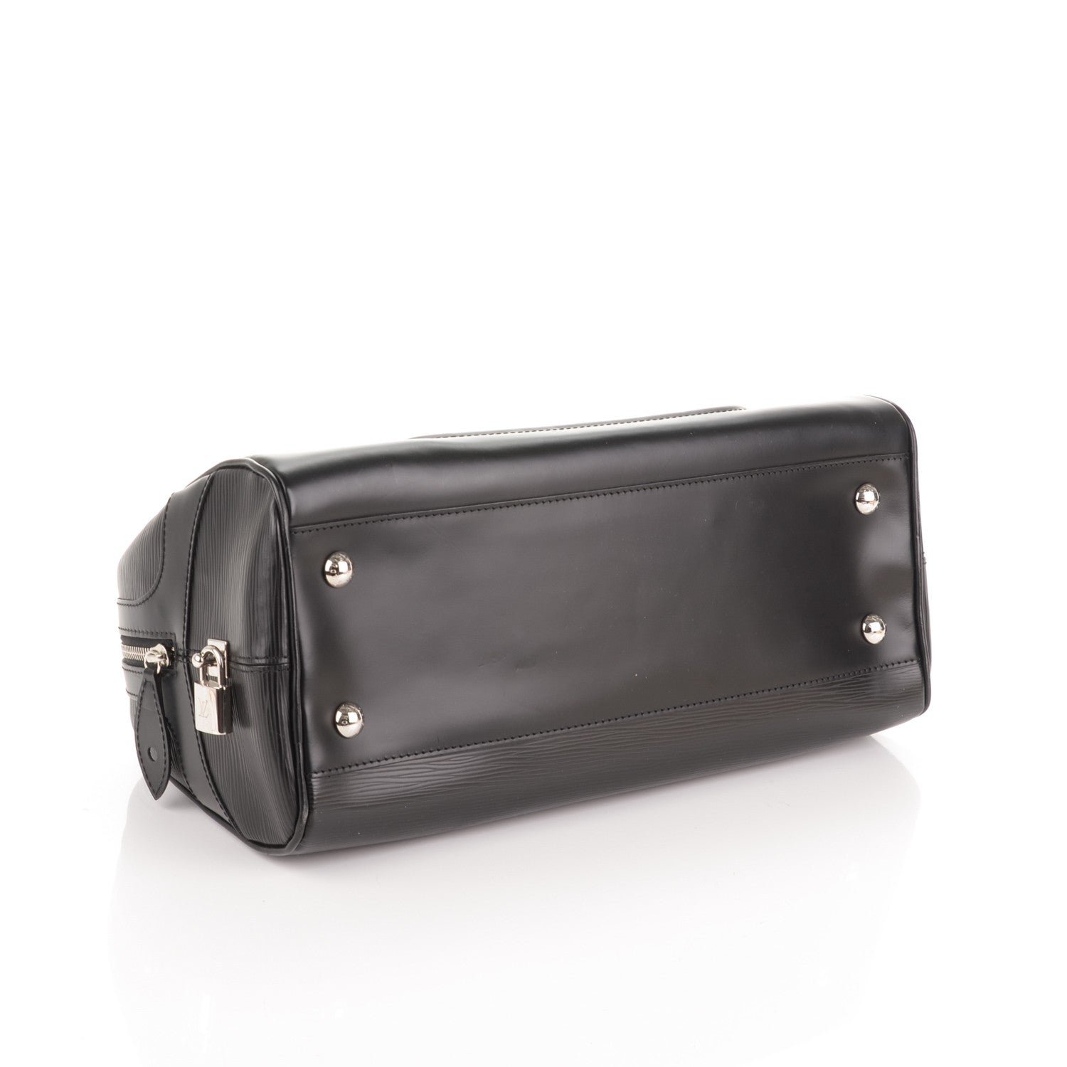 Louis Vuitton Epi Bowling Montaigne GM Black 4 of 7