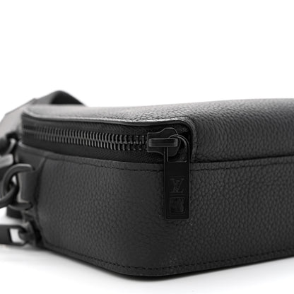 Louis Vuitton Calfskin Aerogram Alpha Wearable Wallet Black 9 of 11