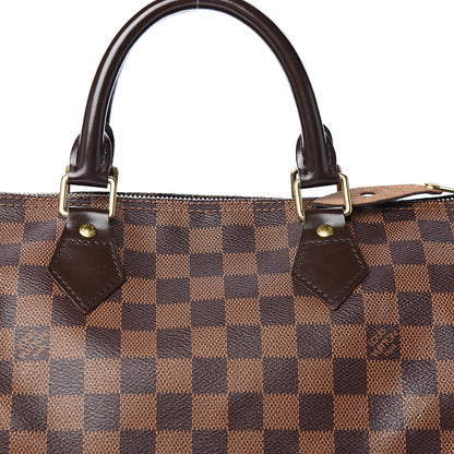 Louis Vuitton Damier Ebene Speedy 30 10 of 10