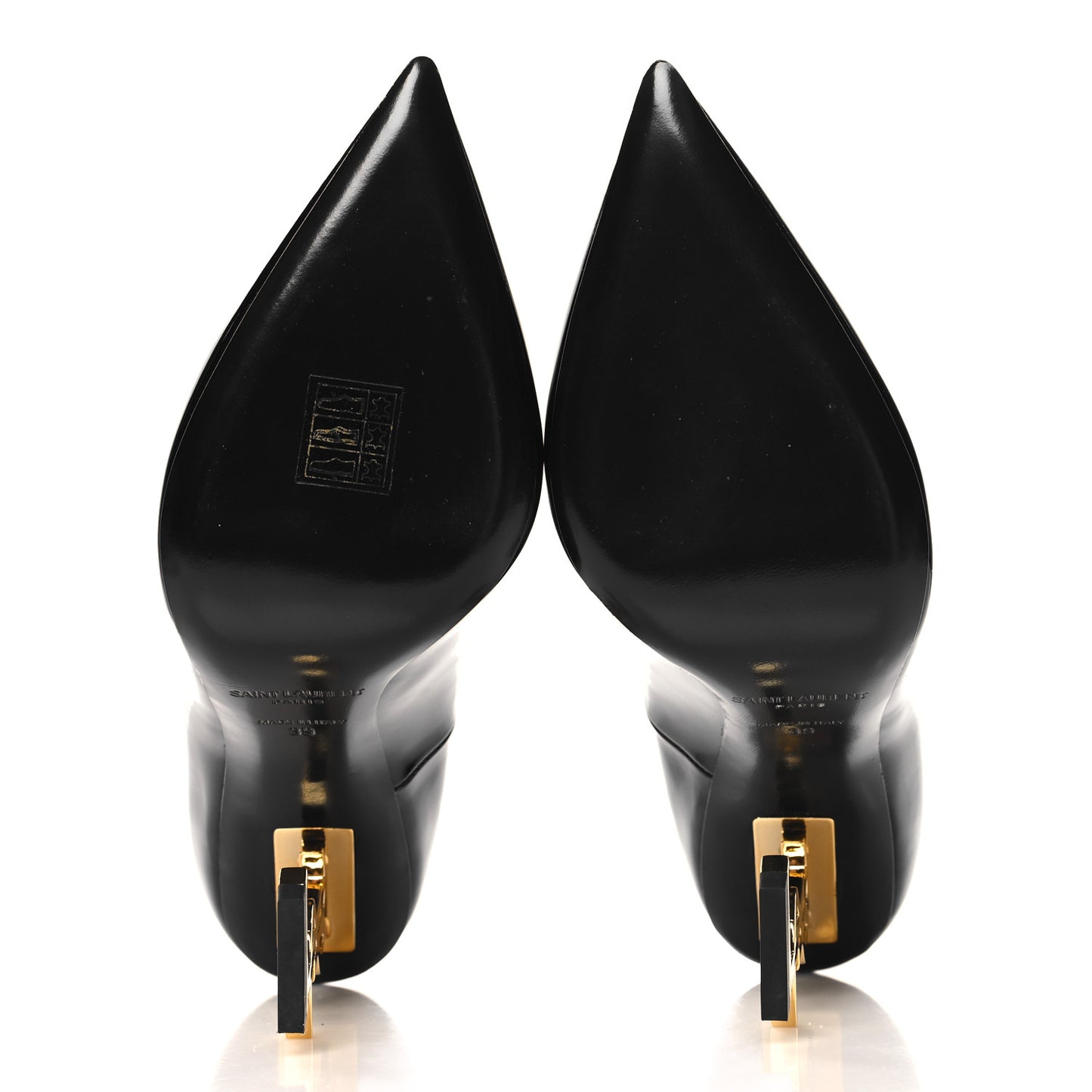 Patent Opyum 110 Pumps 39 Black Gold