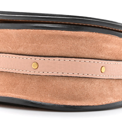 Chloe Calfskin Suede Small Nile Bracelet Bag Biscotti Beige 9 of 10