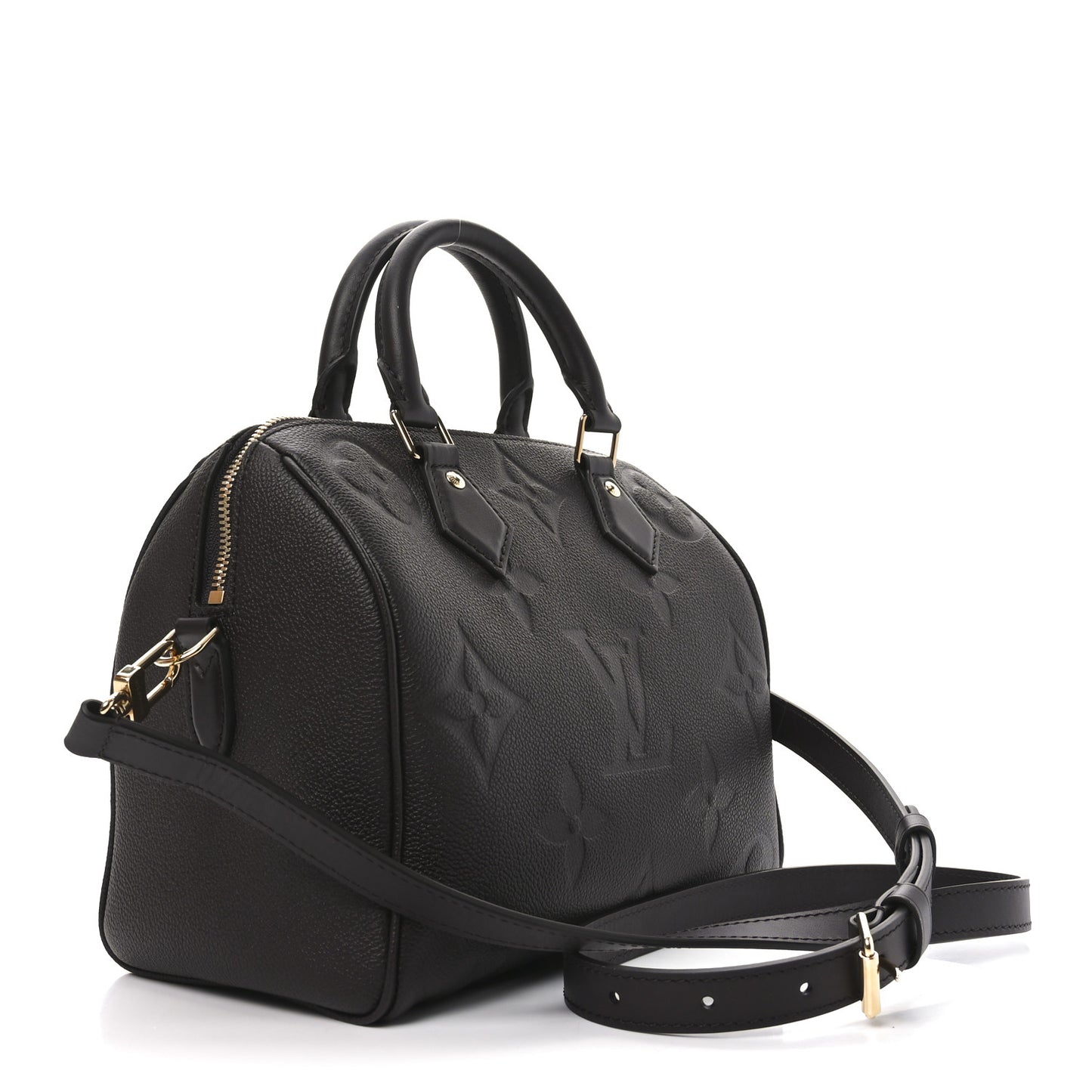 Empreinte Monogram Giant Speedy Bandouliere 25 Chocolate