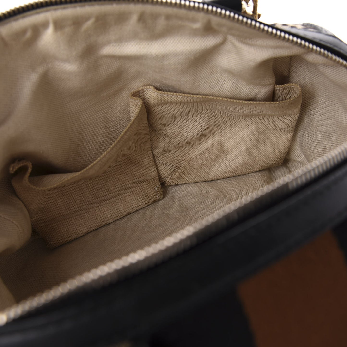 Diamante Vintage Web Small Boston Black