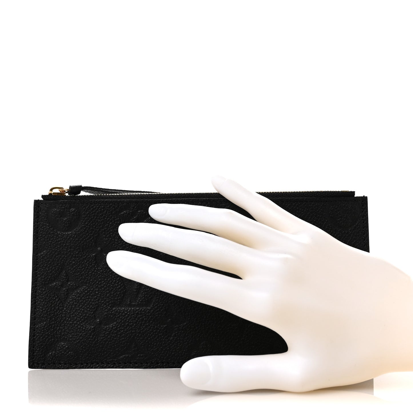 Empreinte Felicie Chain Wallet Zippered Insert Black