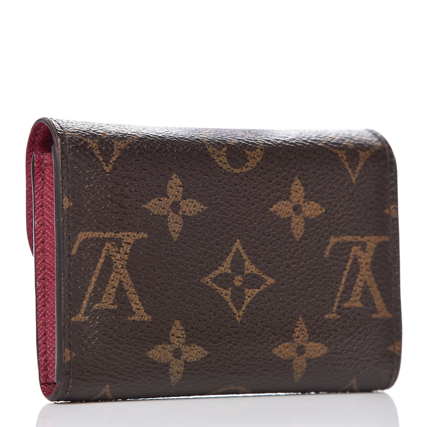 Monogram Rosalie Coin Purse Fuchsia