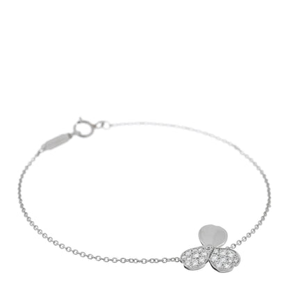 Tiffany Platinum Diamond Paper Flowers Bracelet 1 of 4