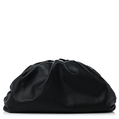 Bottega Veneta Smooth Butter Calf The Pouch Oversized Clutch Black 1 of 8