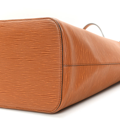 Louis Vuitton Epi Neverfull MM Tan 9 of 9