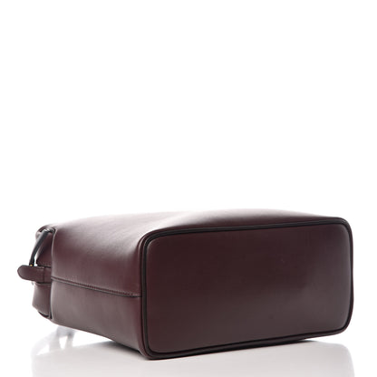 Celine Lambskin Small Soft Cube Satchel Burgundy 4 of 9