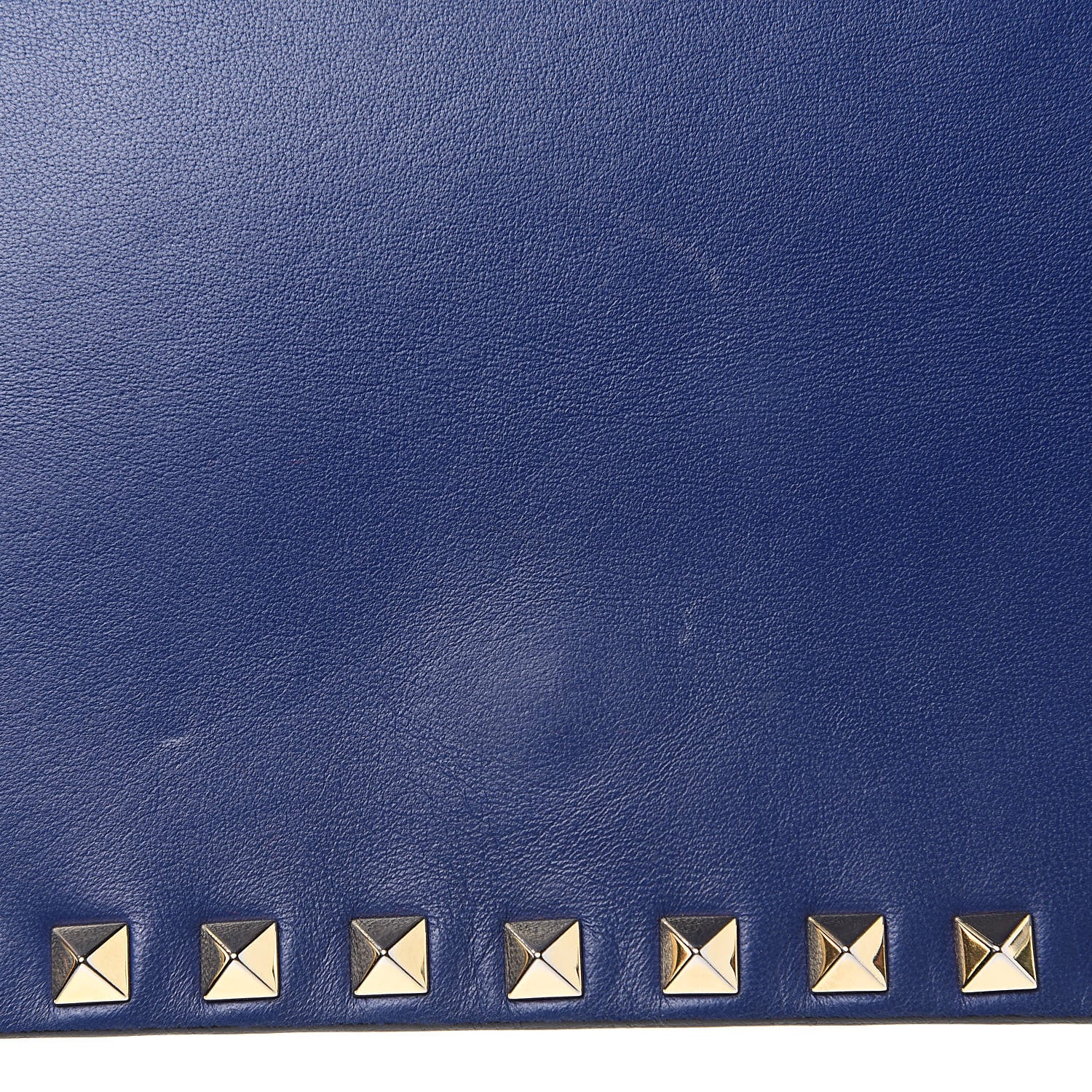 Valentino Garavani Nappa Rockstud Wristlet Clutch Navy 12 of 14