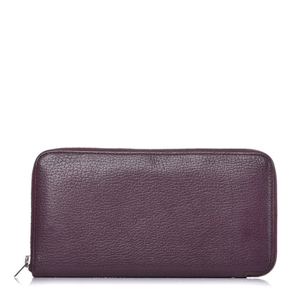 Hermes Chevre Mysore Azap Wallet Raisin 1 of 14
