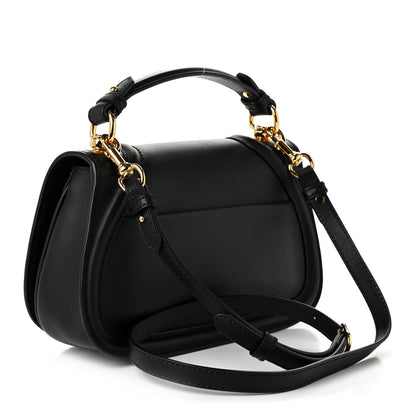 Gucci Roxy Calfskin Medium Blondie Top Handle Bag Black 3 of 10
