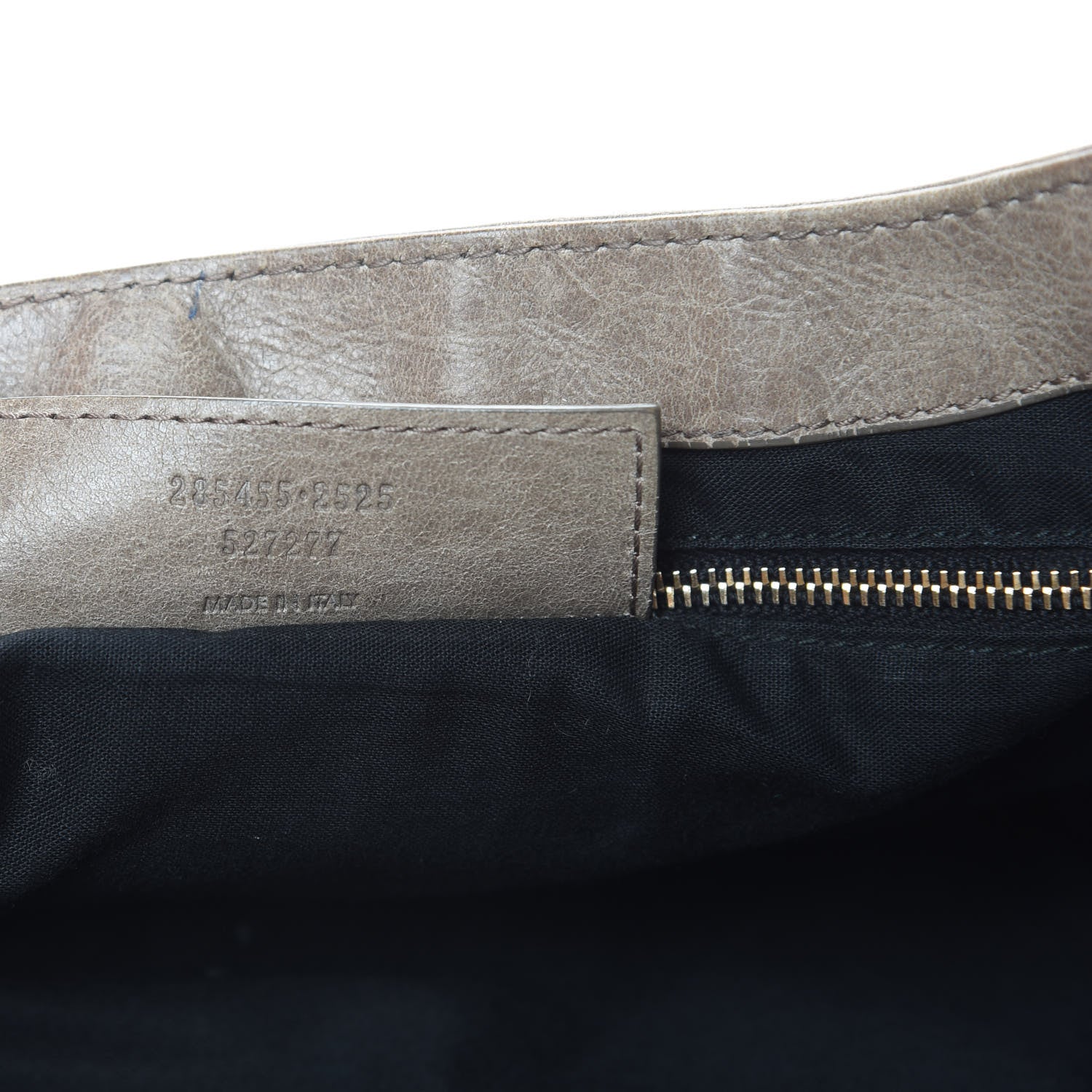 Balenciaga Agneau Giant 12 Rose Gold Hardware Neo Folk Messenger Gris Poivre 7 of 15
