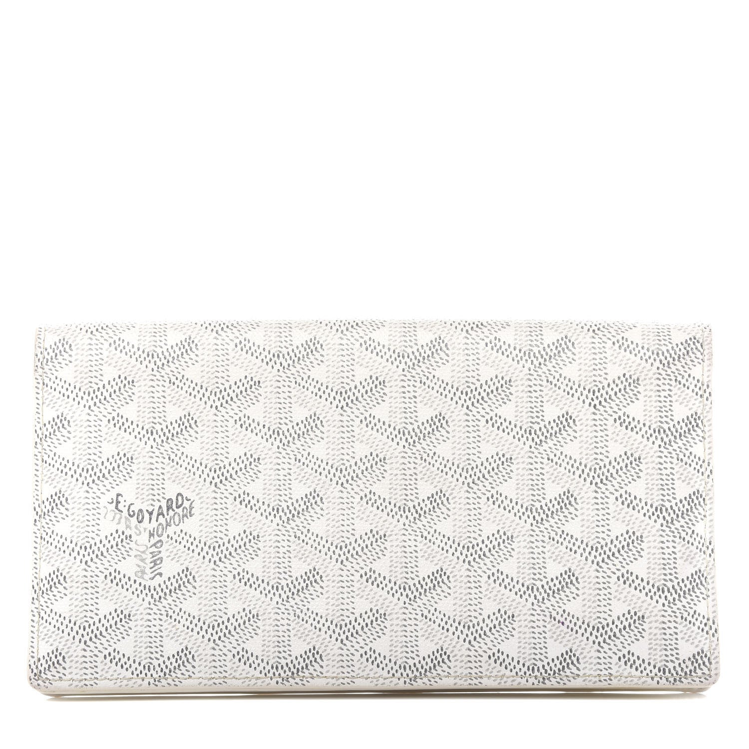 Goyard Goyardine Richelieu Wallet White 1 of 12