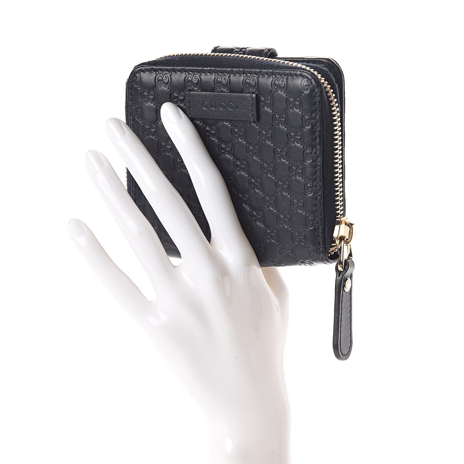 Gucci Microguccissima Compact Wallet Navy 2 of 6