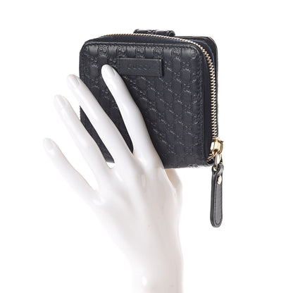 Gucci Microguccissima Compact Wallet Navy 2 of 6