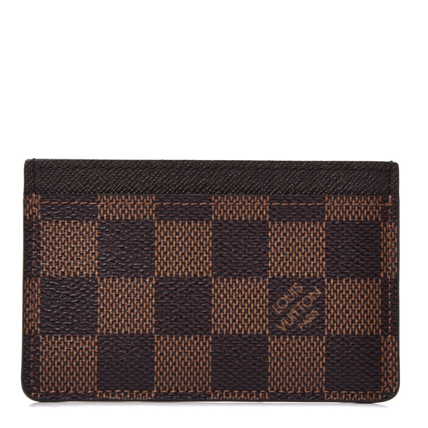 Damier Ebene Card Holder