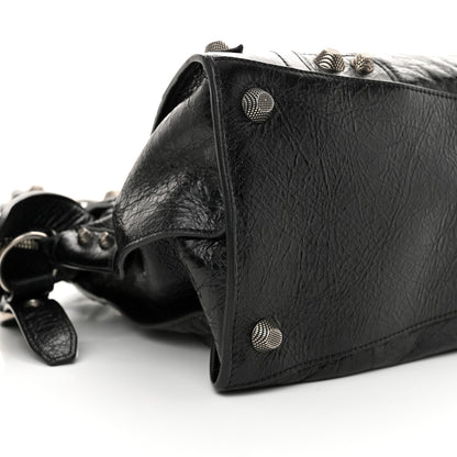 Balenciaga Agneau Arena Neo Cagole City Handbag Black 10 of 11