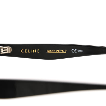 Celine Acetate Bevel Cat Sunglasses CL 41384/F/S Black 5 of 7