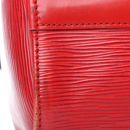 Louis Vuitton Epi Speedy 25 Castillan Red 5 of 9