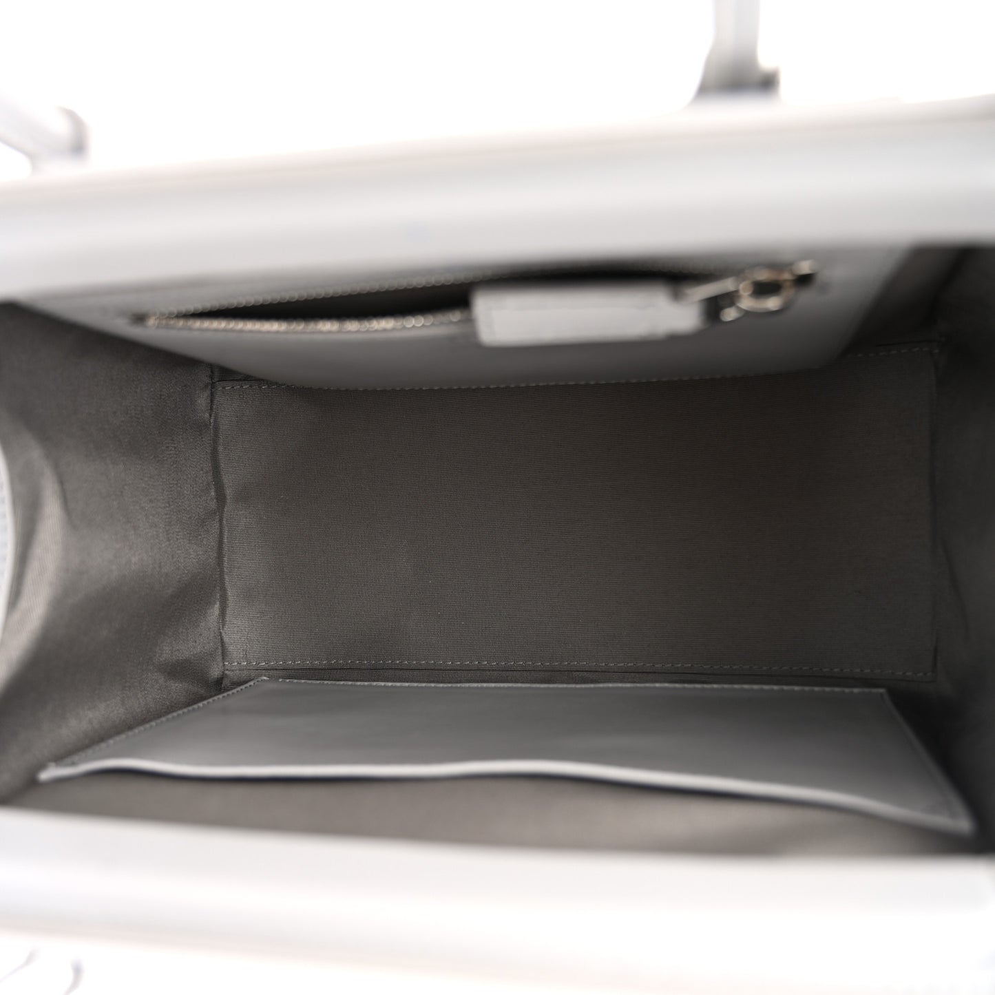 Box Calfskin Small Lock Antigona Shoulder Bag Cloud Grey