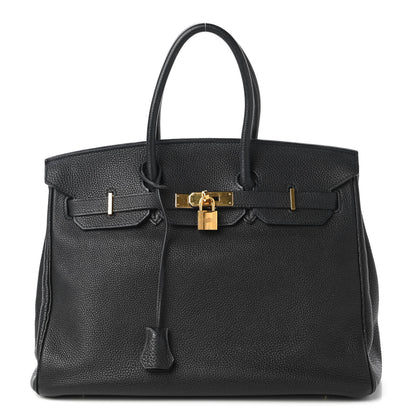 Hermes Togo Birkin 35 Black 1 of 11