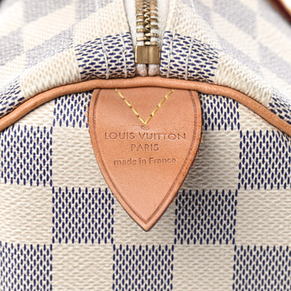 Louis Vuitton Damier Azur Speedy 30 8 of 9