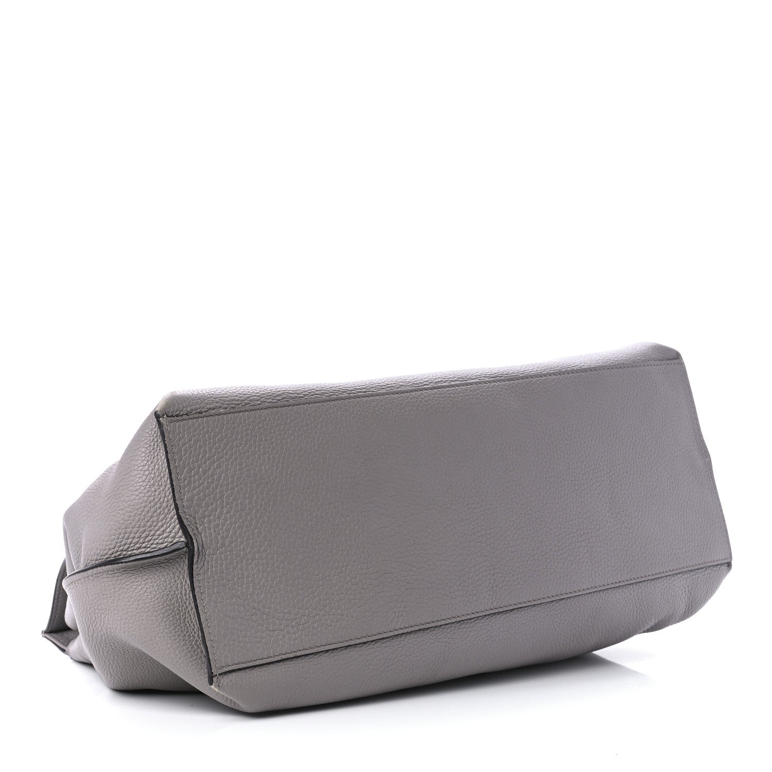 Gucci Cellarius Calfskin Large Bamboo Daily Top Handle Bag Storm Grey 4 of 8