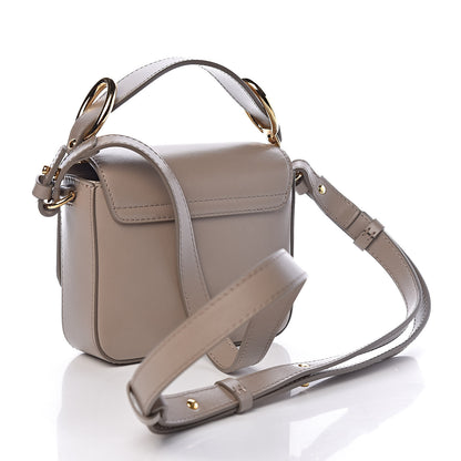 Chloe Shiny Calfskin Suede Mini C Bag Motty Grey 3 of 10