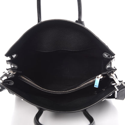 Saint Laurent Grained Calfskin Small Supple Sac De Jour Black 6 of 12