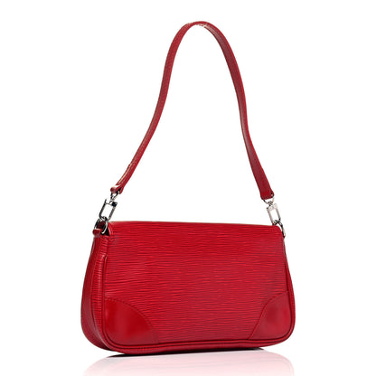Louis Vuitton Epi Segur Pochette Rouge 3 of 9