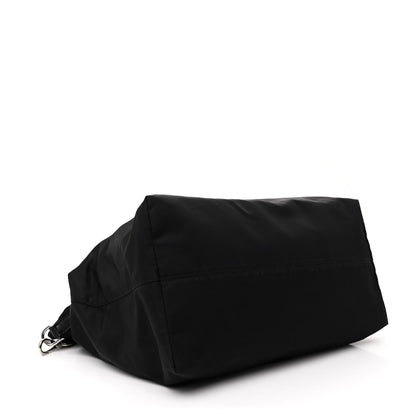 Prada Tessuto Nylon Saffiano Tote Black 4 of 11