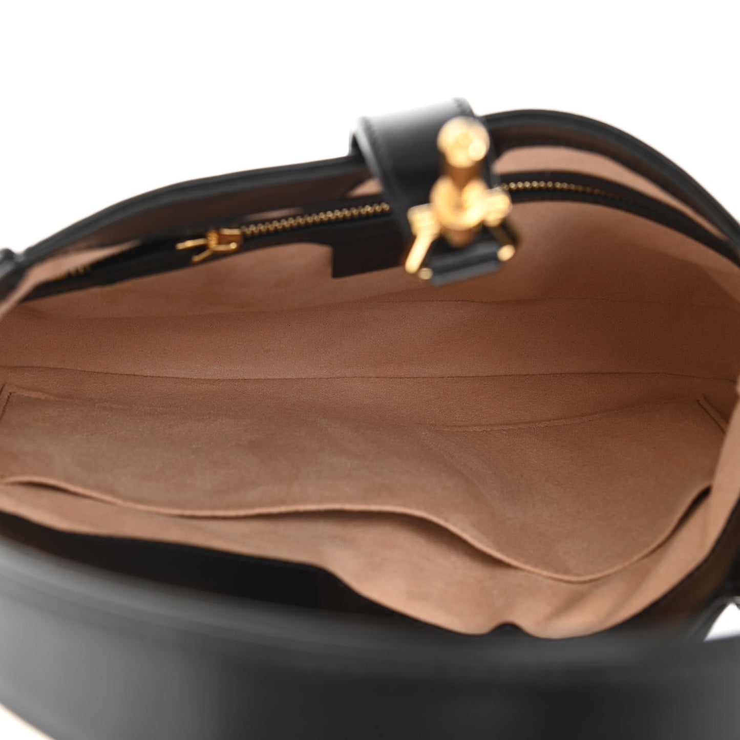 Boarded Dyana Lux Calfskin Small Jackie 1961 Hobo Black