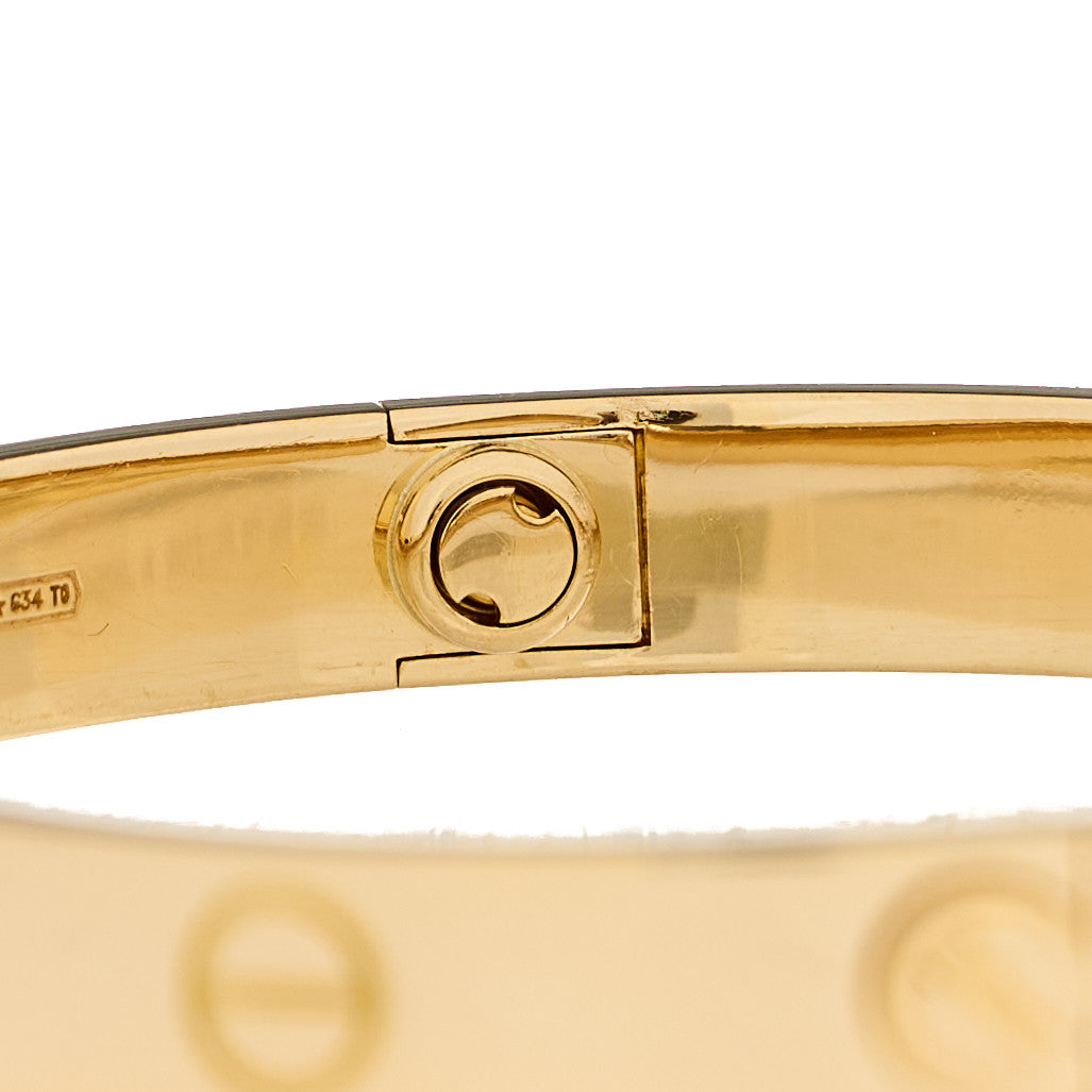 18K Yellow Gold Love Bracelet 16