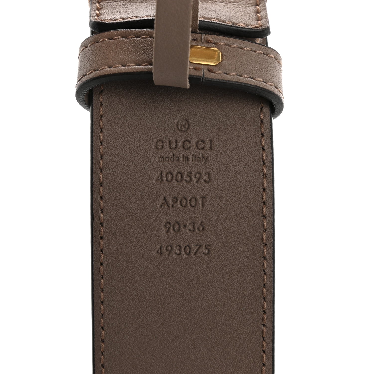 Gucci Calfskin Double G 40mm Belt 90 36 Porcelain Rose 5 of 8