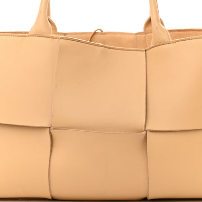 Bottega Veneta Nappa Maxi Intrecciato Medium Arco Tote Almond 8 of 16