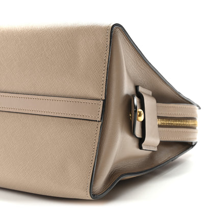 Prada Saffiano City Calfskin Small Esplanade Tote Cammeo 9 of 9