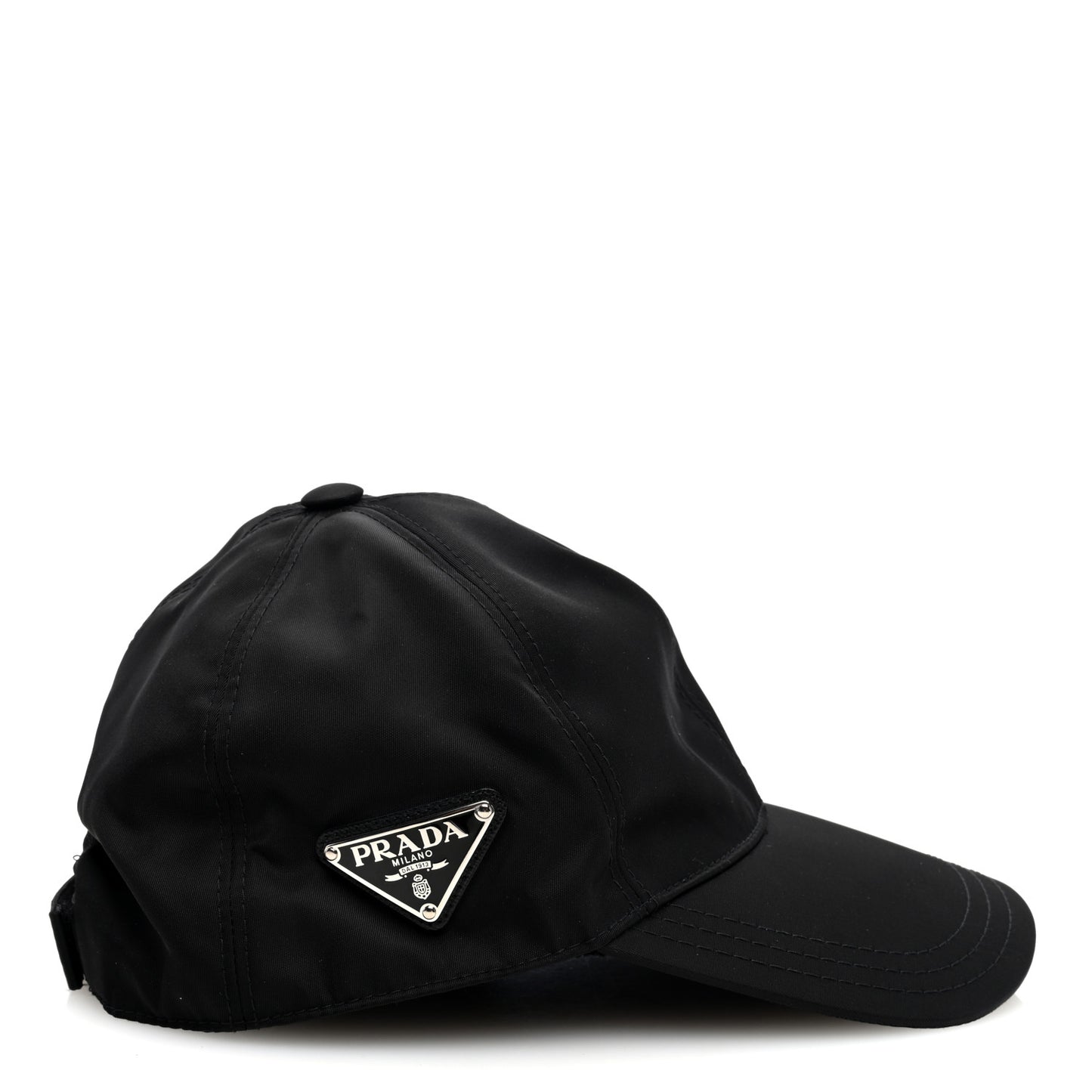 Re-Nylon Womens Baseball Cap S Black