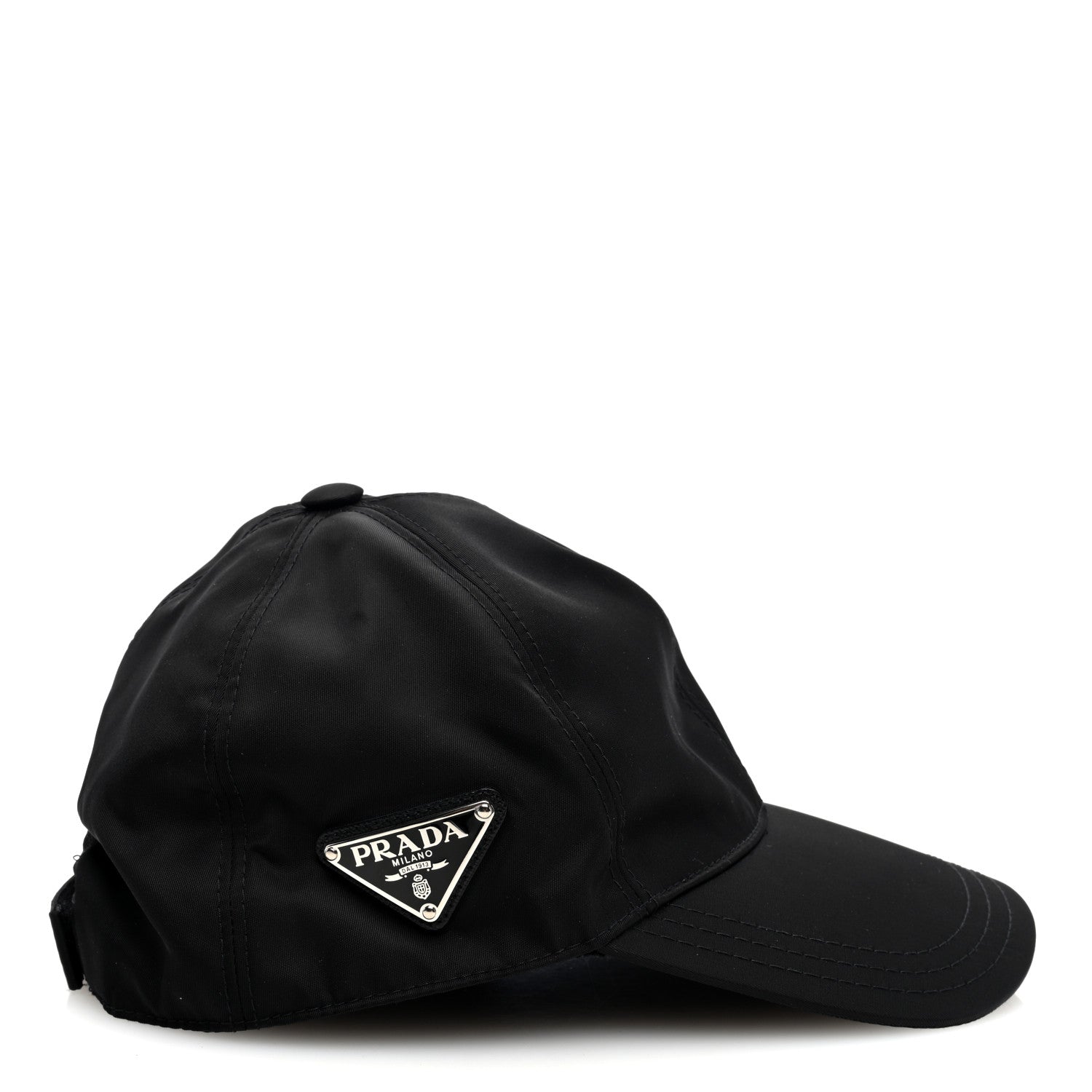 Prada Re-Nylon Womens Baseball Cap S Black 6 of 8