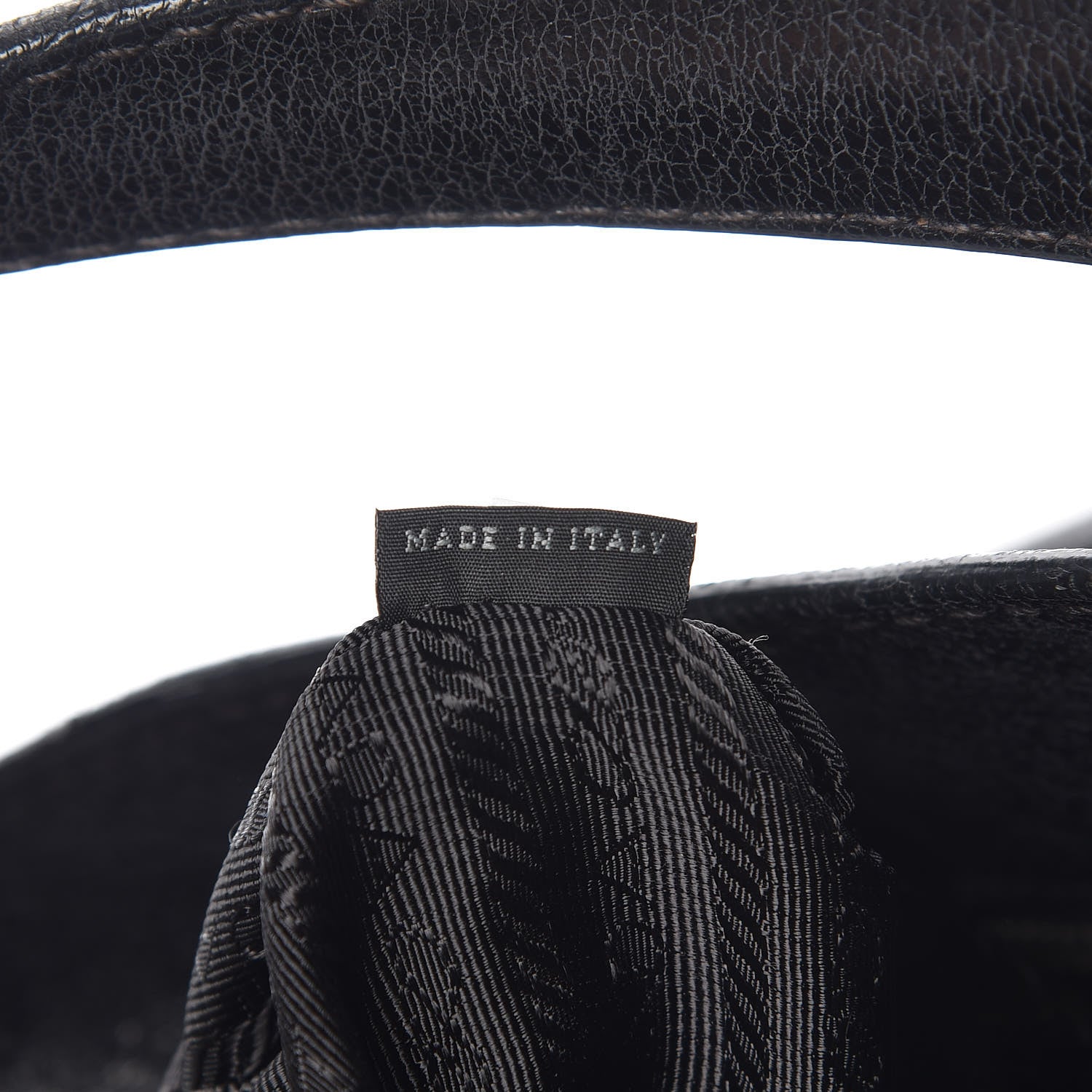 Prada Vitello Shine Hobo Black 8 of 15