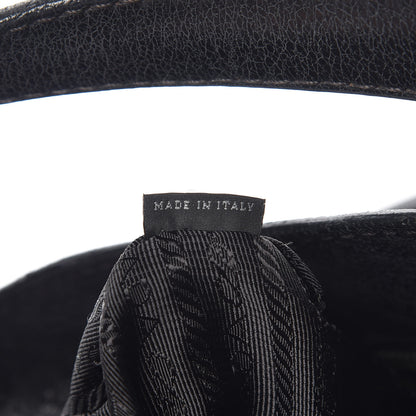 Prada Vitello Shine Hobo Black 8 of 15