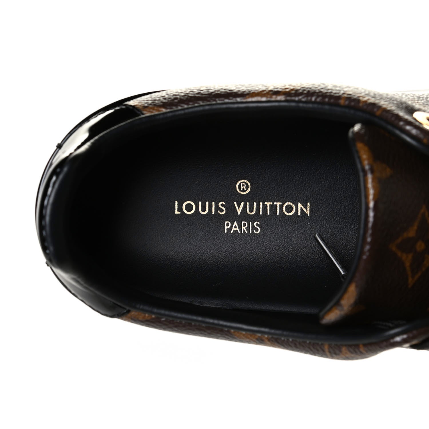Louis Vuitton Patent Monogram Frontrow Sneakers 37 5 of 5